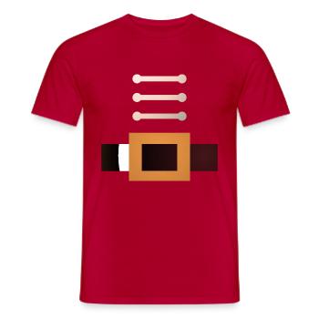 Soldat Nussknacker Spielzeug Halloween Kostüm - Männer T-Shirt - Rot - Vorne - AI Model Male 178 dark (178cm)