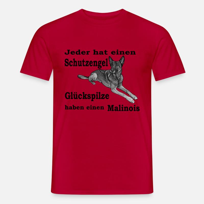 Schutzengel Mali S - Männer T-Shirt - Rot