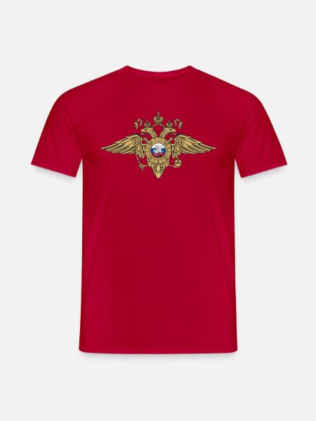 Coat of Arms MWD Tanning - Men's T-Shirt - red