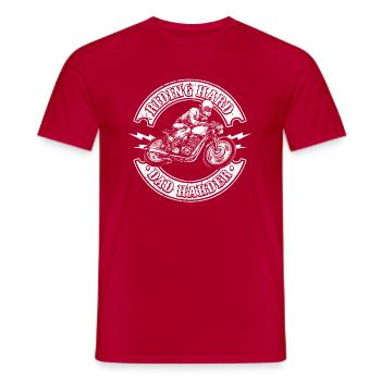 Motorrad Biker Motorbike Motorcycle Dad - Männer T-Shirt - Rot - Vorne - AI Model Male 178 dark (178cm)