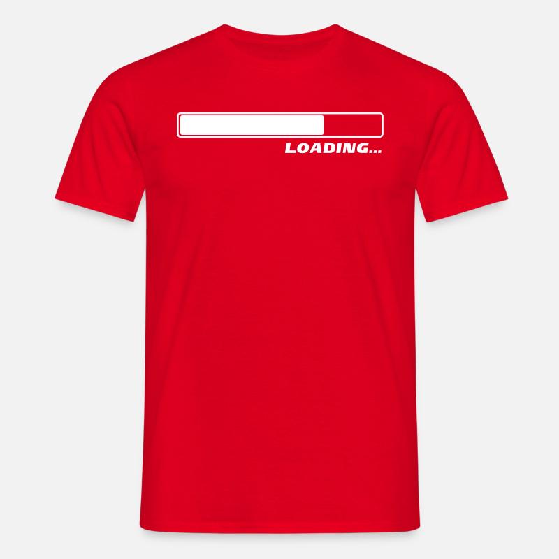 Loading… 1c - Männer T-Shirt - Rot