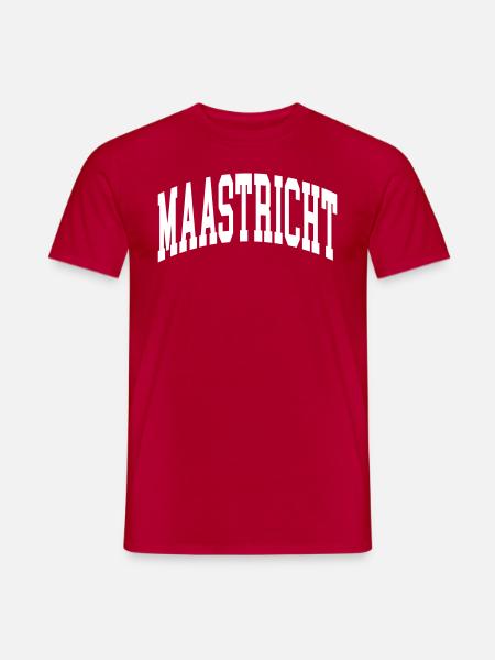 Maastricht - Men's T-Shirt - red
