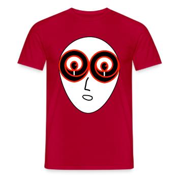 Face it! - Männer T-Shirt - Rot - Vorne - AI Model Male 178 dark (178cm)