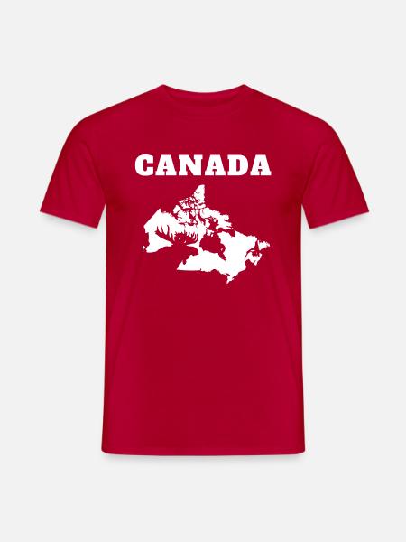 Formule Canada Moose Moose - T-shirt homme - rouge
