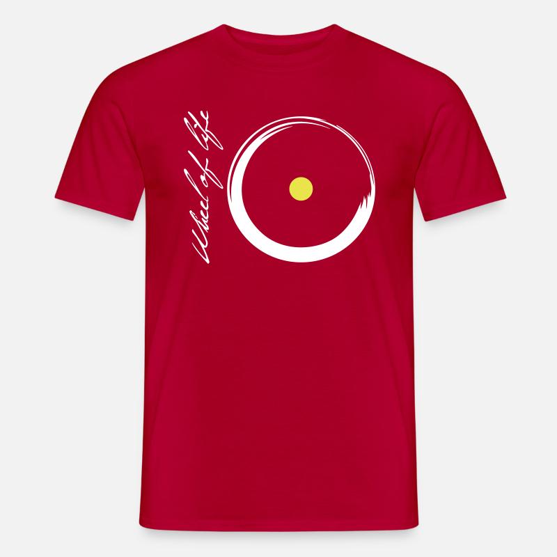 Rad - Männer T-Shirt - Rot