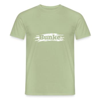 Bunke positiv - Männer T-Shirt - Sage - Vorne - AI Model Male 178 light (178cm)