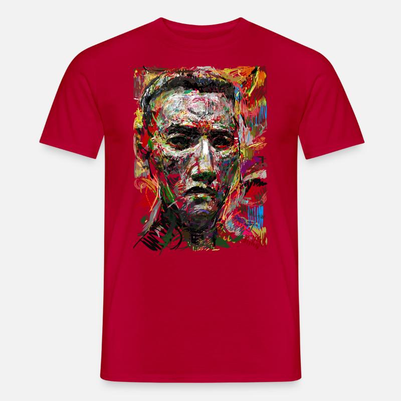 Der Boxer - Männer T-Shirt - Rot