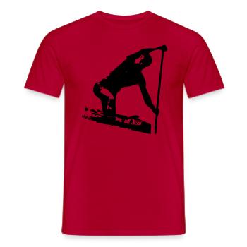 kanu - T-shirt homme - rouge - Devant - AI Model Male 178 dark (178cm)
