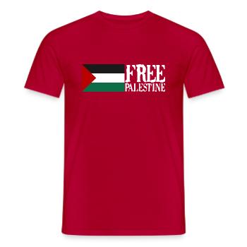 Mohammed Gaza Streifen Israel Free Palestine - Männer T-Shirt - Rot - Vorne - AI Model Male 178 dark (178cm)