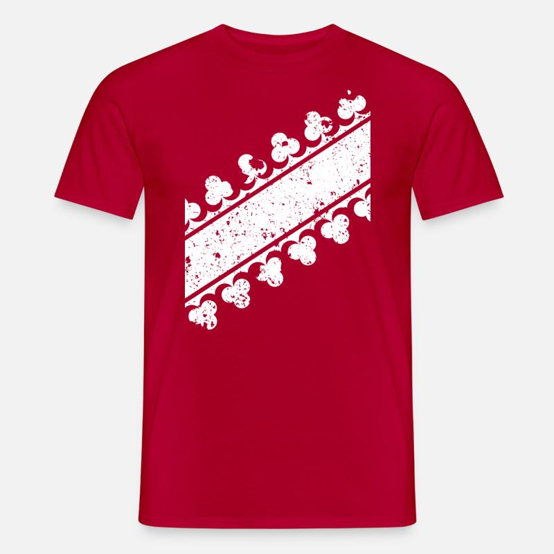 Bas-Rhine - Männer T-Shirt - Rot