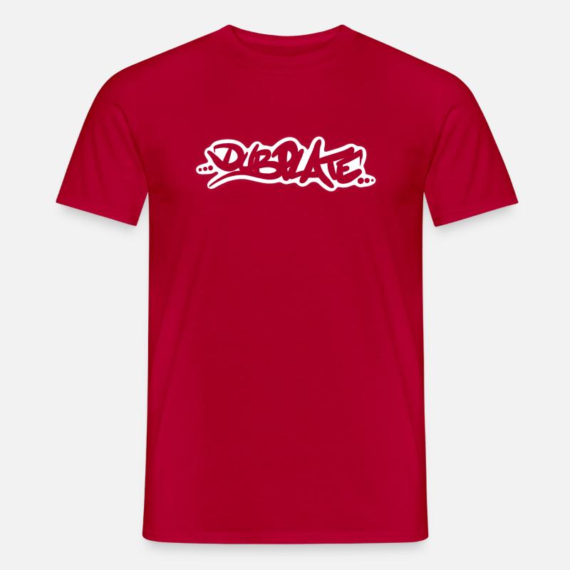 Dubplate Clear - Männer T-Shirt - Rot
