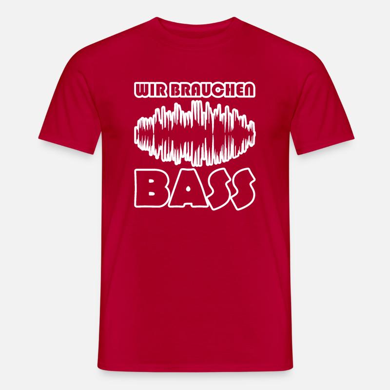 electro - Männer T-Shirt - Rot