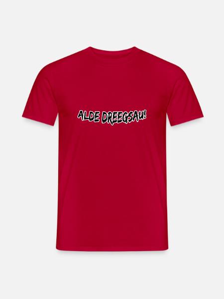 Alde Dreegsau - Männer T-Shirt - Rot