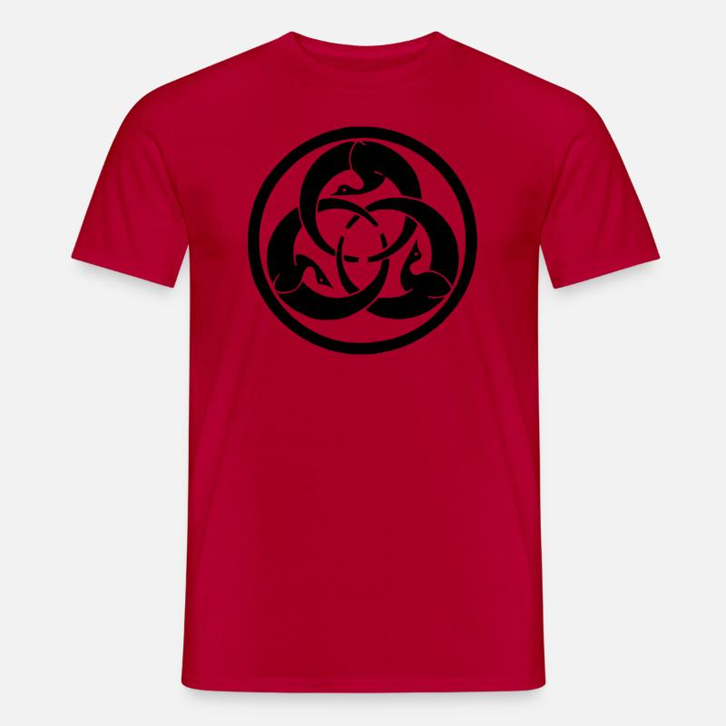 Hagakura, der Weg des Samurai - Männer T-Shirt - Rot