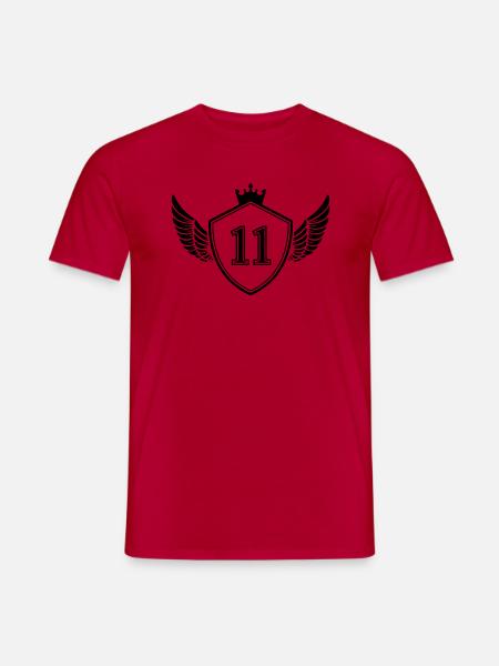 wappen 11 - Männer T-Shirt - Rot