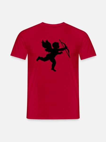 Angel Amor - Männer T-Shirt - Rot