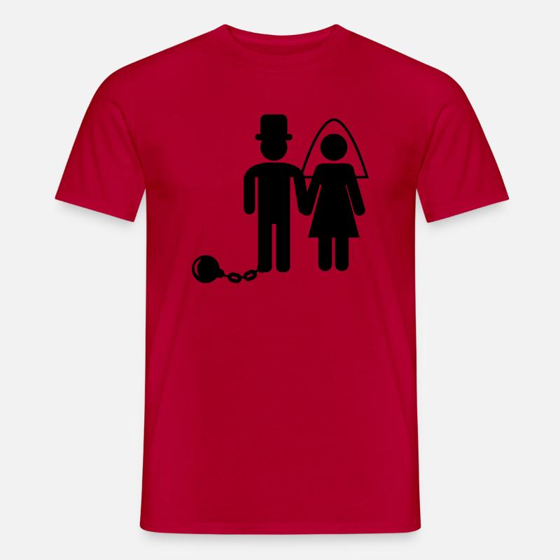 ehepaar - Männer T-Shirt - Rot