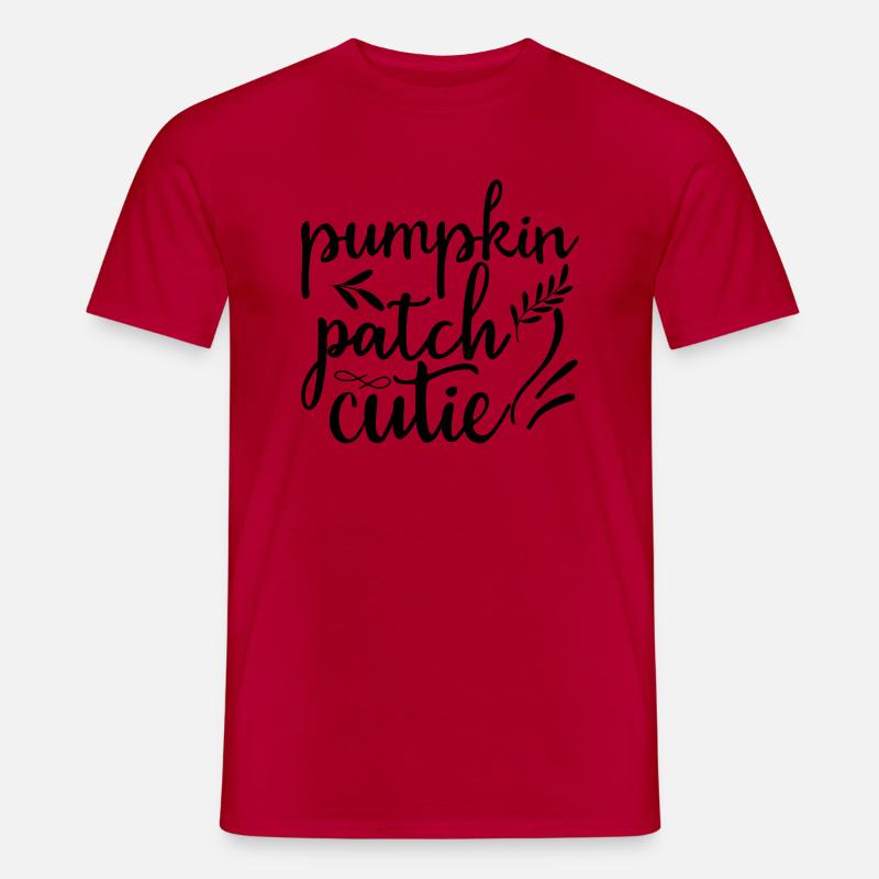 18 pumpkin patch cutie - Männer T-Shirt - Rot