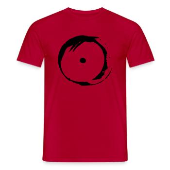 Symbole vintage de la vérité - T-shirt homme - rouge - Devant - AI Model Male 178 dark (178cm)