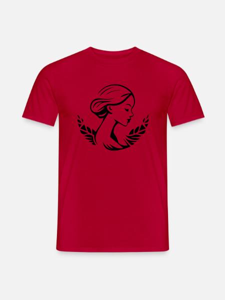 lady - Men's T-Shirt - red