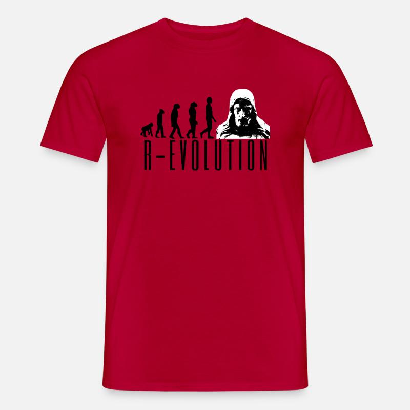 R-evolution Jesus - Männer T-Shirt - Rot