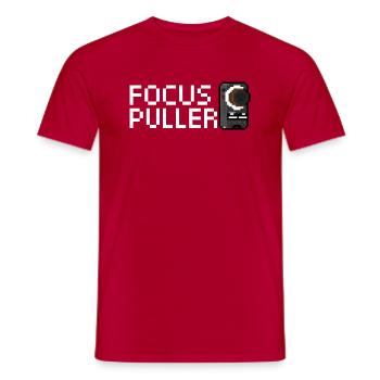 Focus Puller TM - Men's T-Shirt - red - Front - AI Model Male 178 dark (178cm)