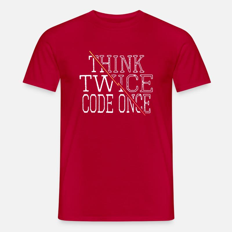 funny quote engineer hardware fun computer science - Männer T-Shirt - Rot