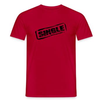 unique - T-shirt homme - rouge - Devant - AI Model Male 178 dark (178cm)