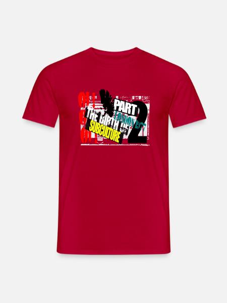 Punk subculture - Men's T-Shirt - red