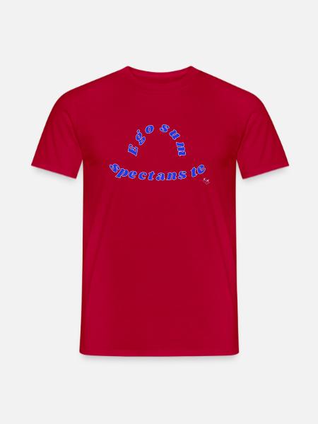 Latein - Männer T-Shirt - Rot