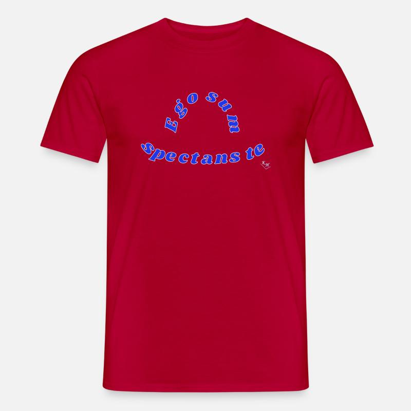Latein - Männer T-Shirt - Rot