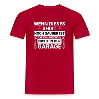 Handwerker Handyman Handwerk Werkzeug Baustelle - Männer T-Shirt - Rot - Vorne - AI Model Male 178 dark (178cm)
