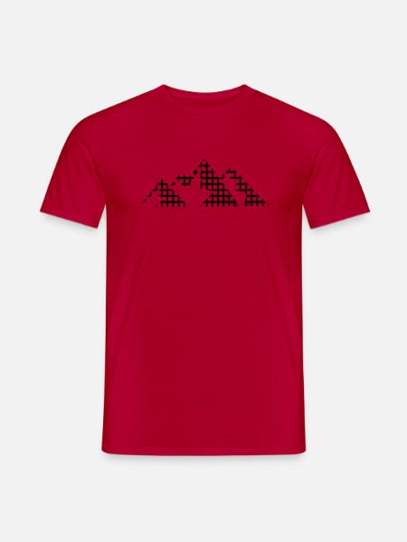 Mountain - (18) - Men's T-Shirt - red