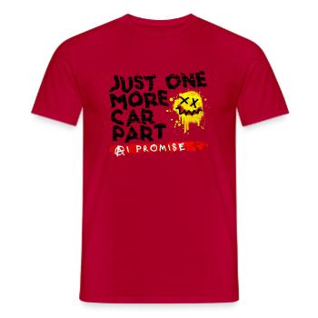 Kfz-Mechatroniker Autowerkstatt Werkstatt Auto - Männer T-Shirt - Rot - Vorne - AI Model Male 178 dark (178cm)