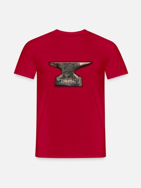 Amboss - Männer T-Shirt - Rot