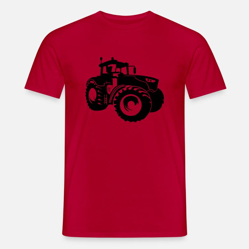 traktor - Männer T-Shirt - Rot