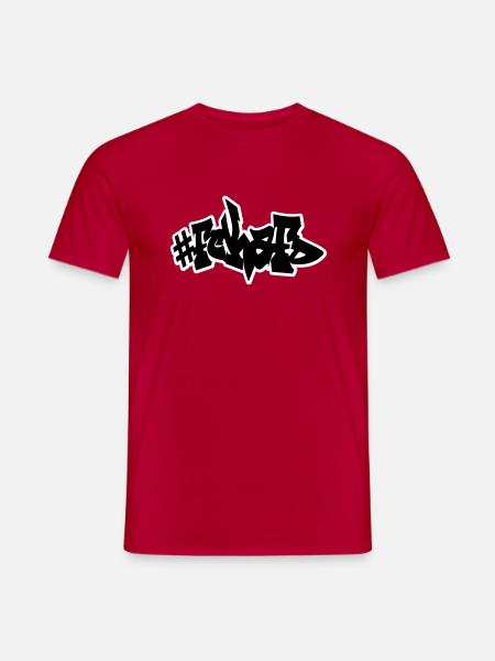 #FCKAFD - Männer T-Shirt - Rot