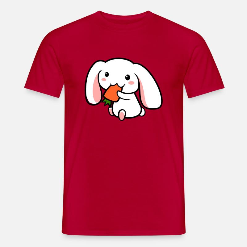 süßer Hase, cute rabbit - Männer T-Shirt - Rot