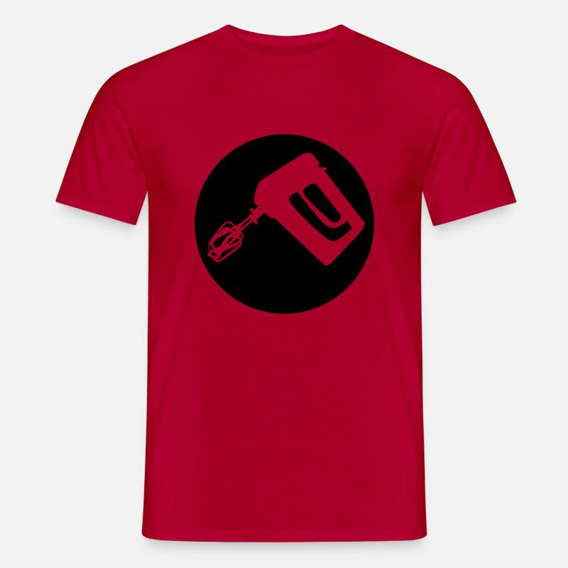 Mixer - Männer T-Shirt - Rot