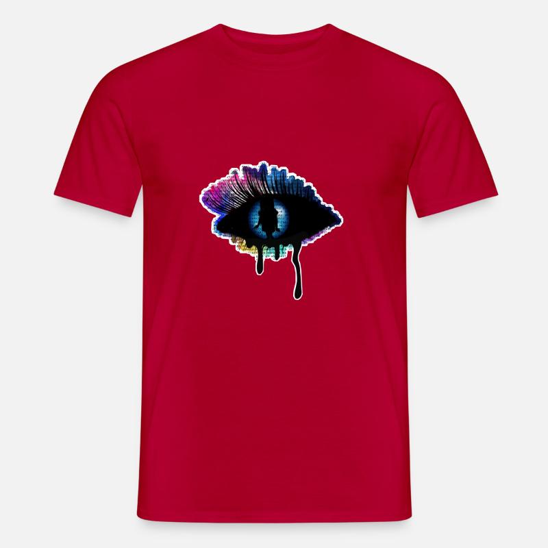Sad tears - Männer T-Shirt - Rot
