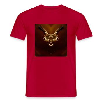 Bijou - Männer T-Shirt - Rot - Vorne - AI Model Male 178 dark (178cm)