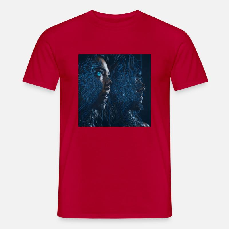 Future Vision 3 - Männer T-Shirt - Rot