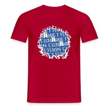 klima animal rights spruch geburtstagsgeschenkidee - Männer T-Shirt - Rot - Vorne - AI Model Male 178 dark (178cm)