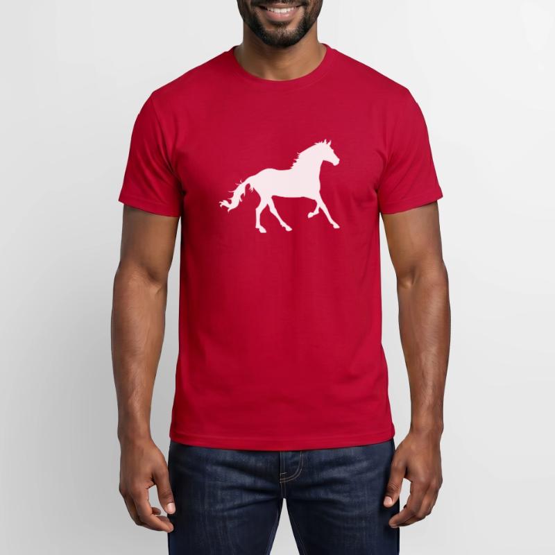 Pferd Männer T-Shirt