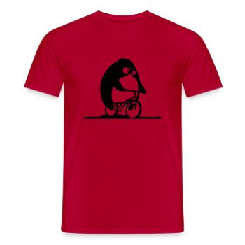 Triathlon Swim Bike Run Marathon - Männer T-Shirt - Rot - Vorne - AI Model Male 178 dark (178cm)
