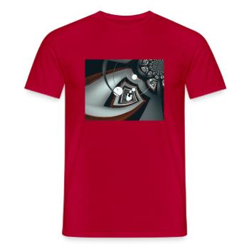 omega - T-shirt homme - rouge - Devant - AI Model Male 178 dark (178cm)