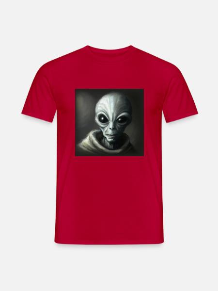 Alien - Men's T-Shirt - red
