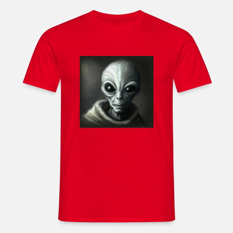 Alien - Men's T-Shirt - red