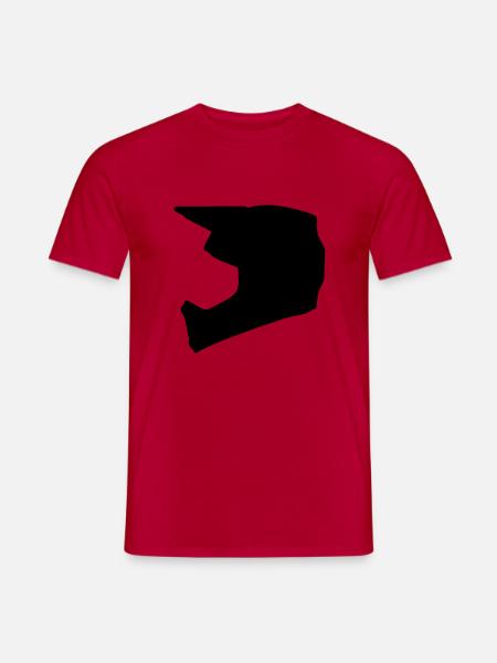 Downhill Helmet - T-shirt homme - rouge
