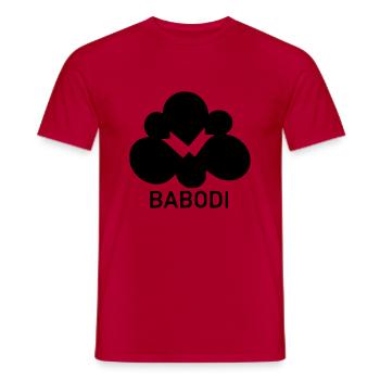 Babodi - Männer T-Shirt - Rot - Vorne - AI Model Male 178 dark (178cm)